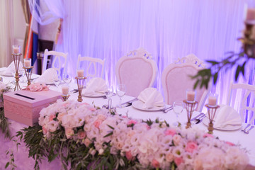 Beautiful floral decoration for a special day