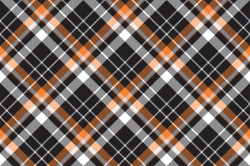 Tartan scotland seamless plaid pattern vector. Retro background fabric. Vintage check color square geometric texture.