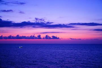 Obraz premium 日本海の夕焼け