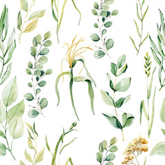 watercolor seamless pattern
