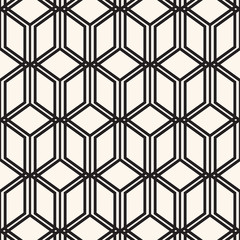 Pattern geometry of hexagon background. Pattern is on swatch panel.