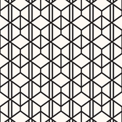 Pattern geometry of hexagon background. Pattern is on swatch panel.