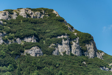 View from Bucegi mountains, Romania, Bucegi National Park