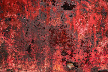 Metal texture with scratches and cracks which can be used as a background