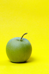 appetizing juicy green apple