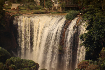 Elephant Waterfall in the Central Highlands of Vietnam (Da lat)