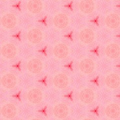 Pink seamless pattern background. Vintage decorative elements. Can be used in textiles, for book design, website background.