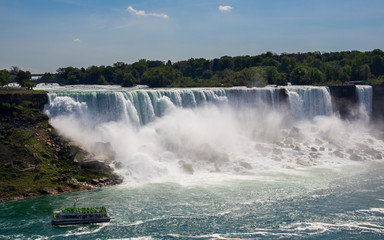 Panorama der American Falls der Niagarafälle