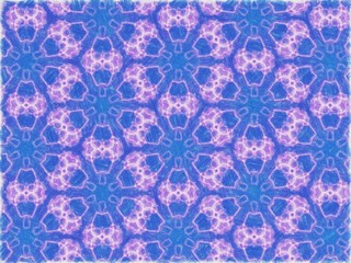 Blue seamless pattern background. Vintage decorative elements. Can be used in textiles, for book design, website background.