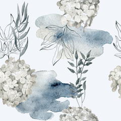 Watercolor seamless pattern