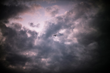 flying high