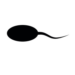 sperm icon. spermatozoon icon vector