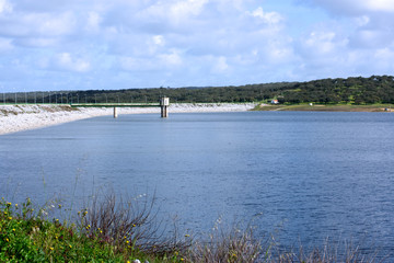 Minutes Dam in Arraiolos, Alentejo, Portugal