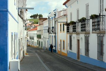 Fototapeta na wymiar Arraiolos Street, Alentejo Region, Portugal