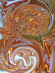 A blurry image that use an effect to turn into water surface. It's look like a water dropping on the surface and reflection is waving.