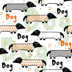 Seamless dod pattern.