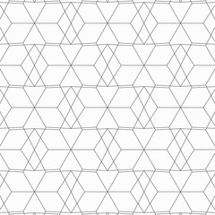 Pattern geometry of rhombus background. Pattern is on swatch panel.