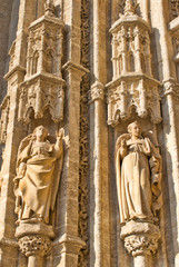Fototapeta premium Detalle Puerta de Palos en la Catedral de Sevilla