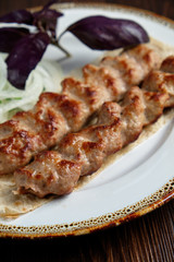 meat dish lula kebab