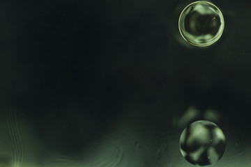 Abstract of negative mirror bubble