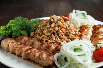 meat dish lula kebab