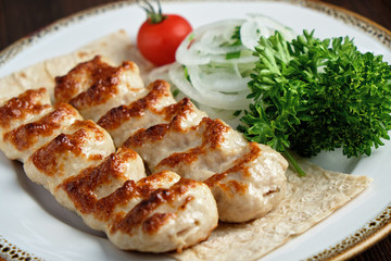 meat dish lula kebab