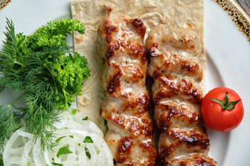 meat dish lula kebab