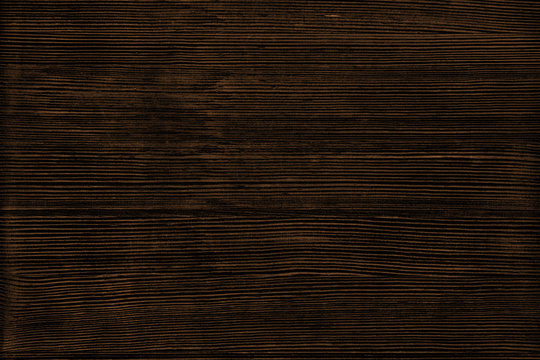 Natural wood texture. Dark brown wooden surface background