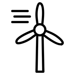 Charge, electric, electricity, energy, equipment, power, windmill Vector icon