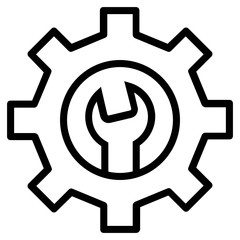 Settings Controls Cog Gear Vector Icon