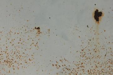 Metal rust on old wall background