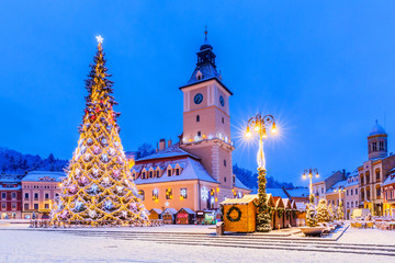 Brasov, Romania. Christmas Market. © SCStock