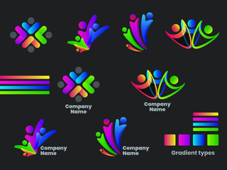 set of log elements for your design