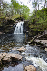 Falls of Falloch, on the West Highland Way, Argyll, Scotland