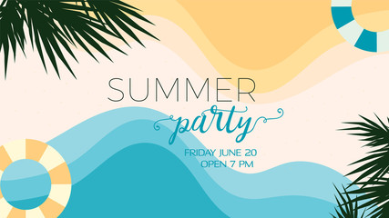 Summer Part Background Design