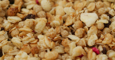 Mix of cereal and oat in rotation