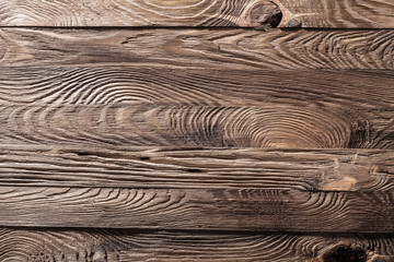horizontal brown wooden texture general view