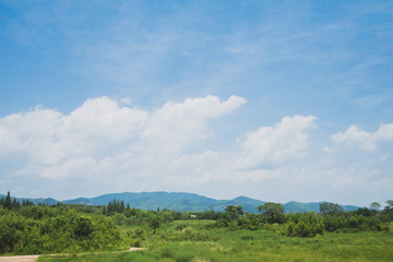 Landscape at Archaeological Ruins of Liangzhu City,  Hangzhou, China