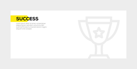 SUCCESS BANNER CONCEPT