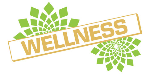 Wellness Floral Green Brown Box 