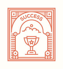 SUCCESS ICON CONCEPT
