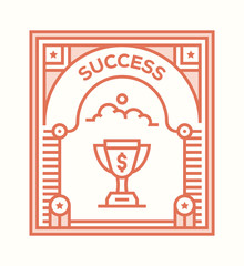 SUCCESS ICON CONCEPT