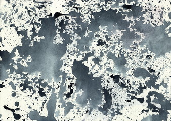 Abstract background, hand painted textures, watercolor, splashes, drops of paint, paint brush strokes. Design for backgrounds, wallpapers, covers and packaging.
