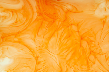 Abstract autumn orange leaves