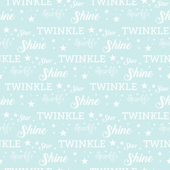 Seamless Christmas script word