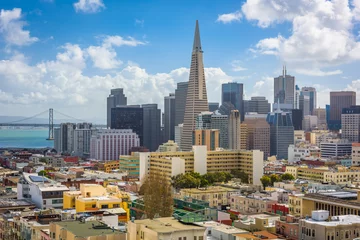 Poster San Francisco, California, USA Skyline © SeanPavonePhoto