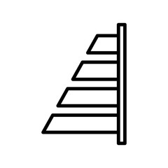 Chart icon vector design template