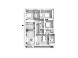 Floor plan for real estate