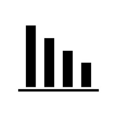 Chart icon vector design template