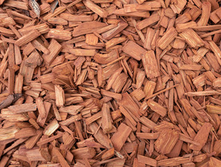 Holz späne garten weg farbig